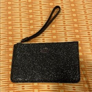 Coach glitter wristlet
